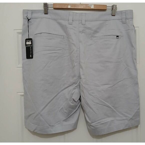 Travis Mathew mens 38 gray chino golf shorts - Picture 4 of 7